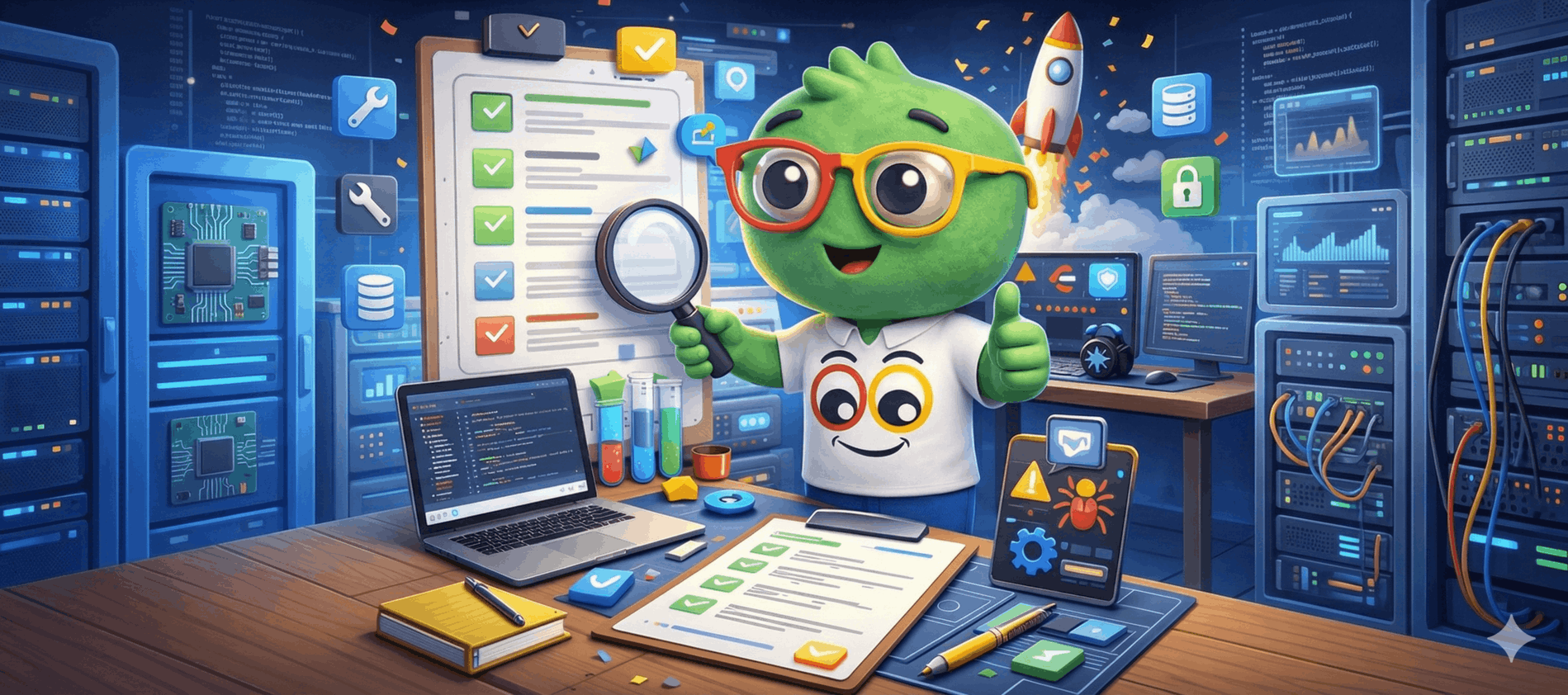 Qualitätssicherung, Testing & Launch